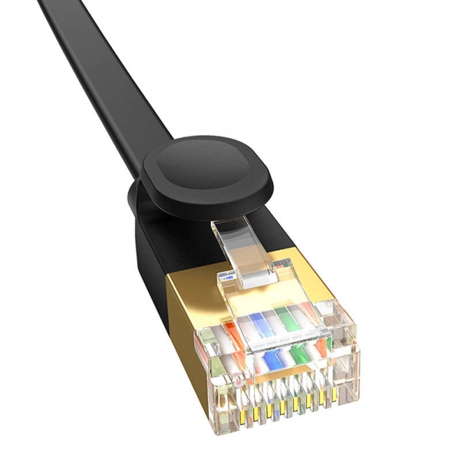 Baseus Ethernet kábel RJ45 Cat 7, fekete, 2m