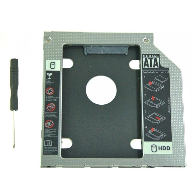 Alumínium laptop HDD tartó