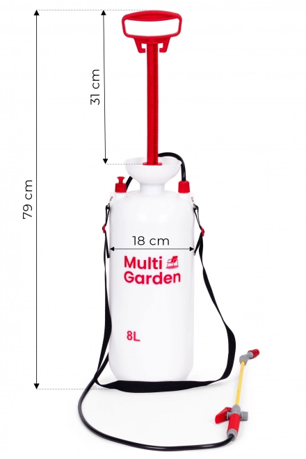 Kertészeti nyomáspermetező MultiGarden 8L