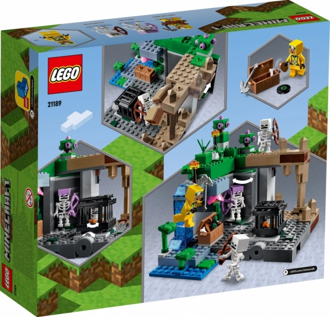 Lego Minecraft - A csontváz barlangja