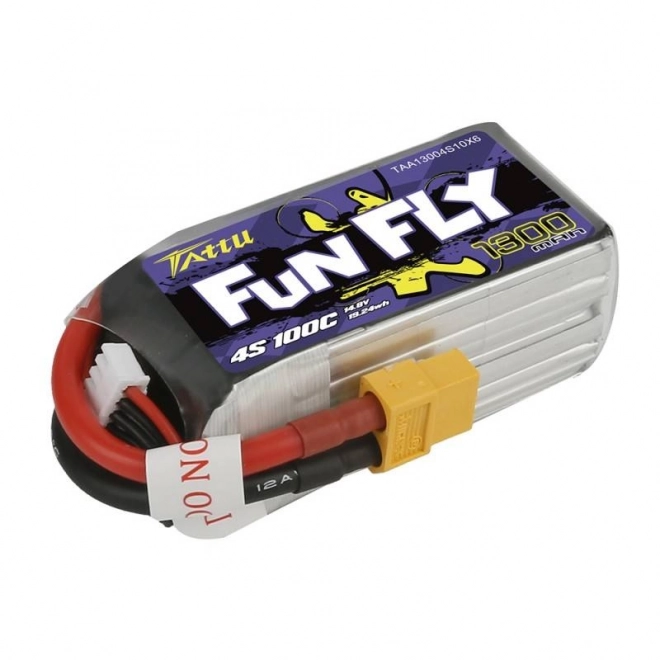 Tattu Funfly akkumulátor 1300mAh 100C 4S