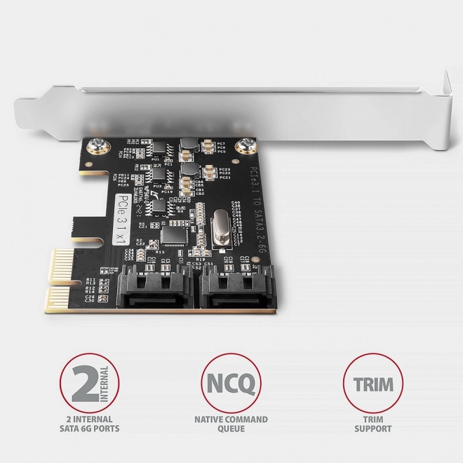 Pcie Sata 6G Bővítőkártya JMicron chipkészlettel