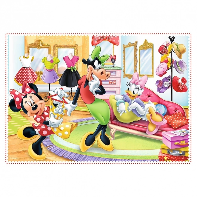 Minnie és barátai puzzle készlet