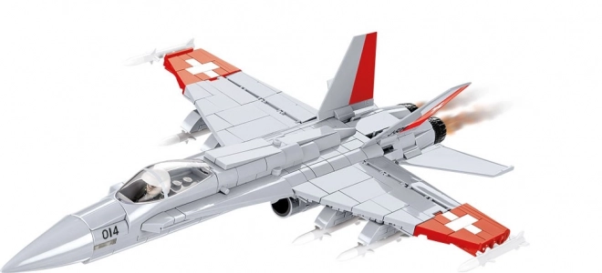 f/a-18c hornet svájci légierő repülőgépmodell - 1:48 méretarány, 540 darab