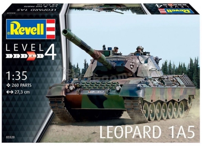 Revell Leopard 1A5 műanyag modell