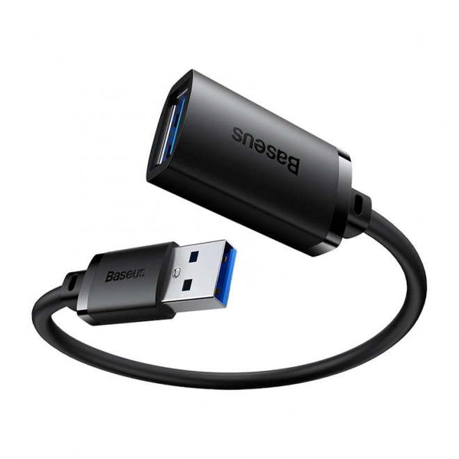 Baseus USB 3.0 hosszabbítókábel férfi-női, AirJoy sorozat, 3 m (fekete)