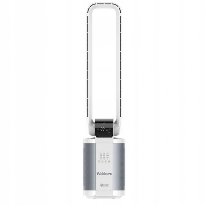WEBBER WB1820 fehér lapátmentes ventilátor légnedvesítővel