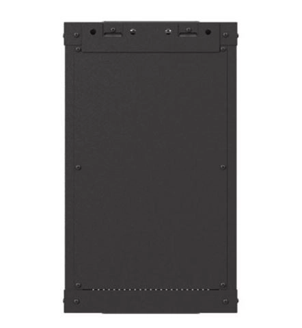 Fali rack szekrény 9U 300x300 fekete