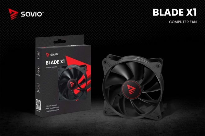 BLADE X1 120mm 4-pin PWM ventilátor