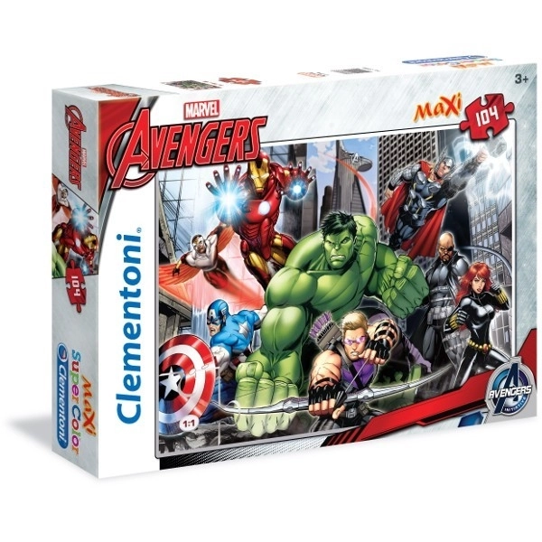 The Avengers 104 Darabos Maxi Puzzle