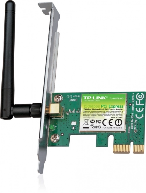 Tp-Link WiFi PCI-E Kártya N150