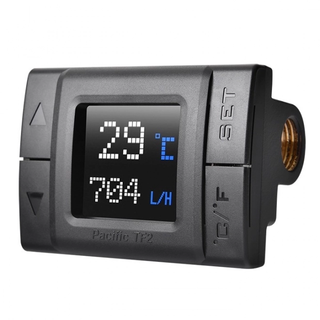 Vízhűtés TF2 LCD monitor hőmérséklet és RGB áramlás