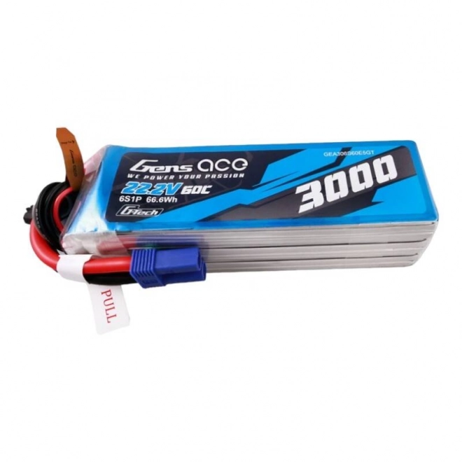 Profeszionális RC akkumulátor 3000mAh 22,2V 60C