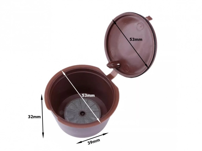 Újrafelhasználható Dolce Gusto kávékapszulák - 5 darab