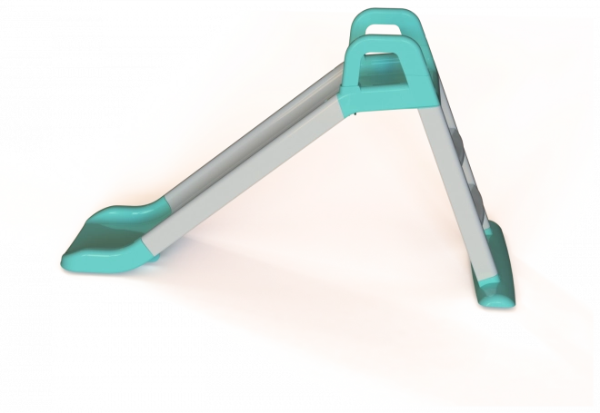 Doloni csúszda 140 cm szürke-türkiz – Szürke-zöld