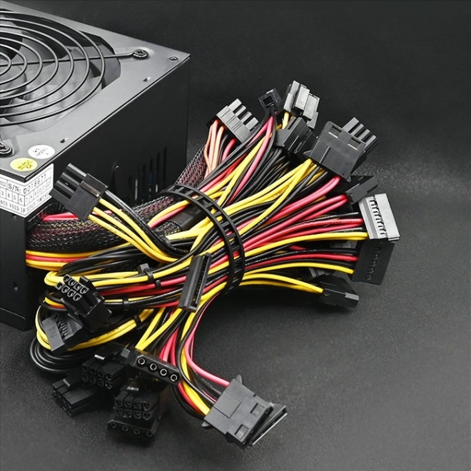 Atx 1600W tápegység 80 Plus Gold Bitcoin Minerhez