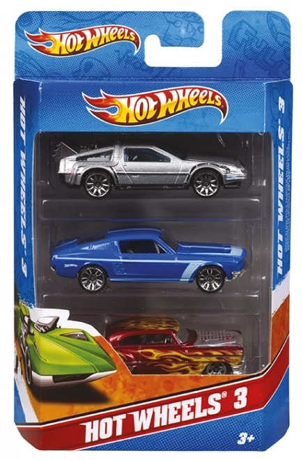 hot wheels angličágy 3 darabos készlet