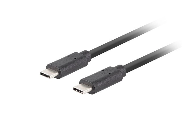 Usb-c kábel M/M 3.1 gen 2, 1m, 10Gb/s, PD100W, fekete