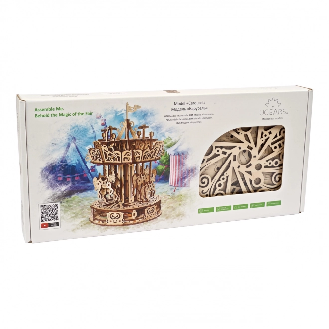 Körhinta 3D puzzle UGEARS