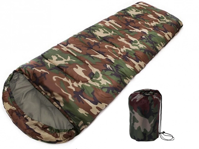 Múmia Camo Hálózsák 200 x 65 cm terepmintás