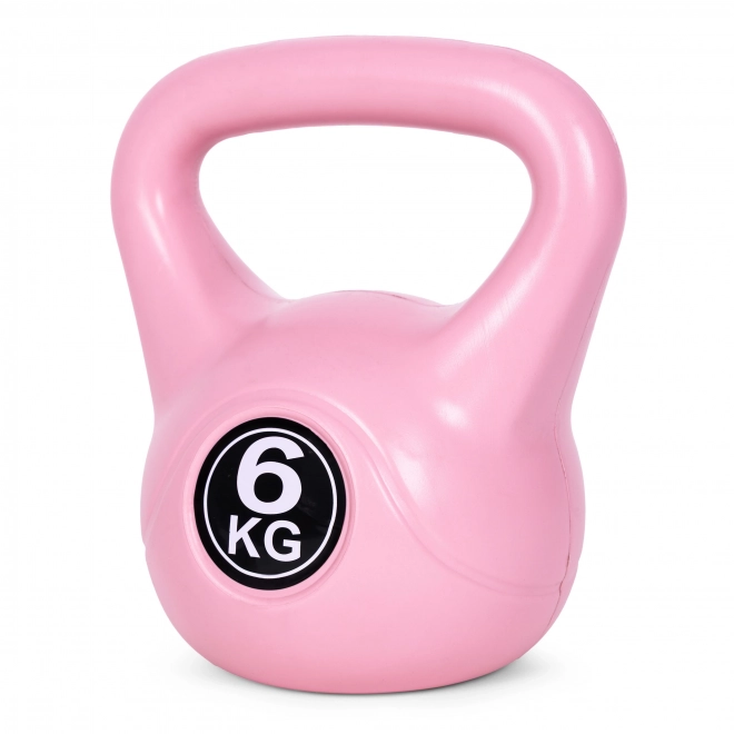 Rózsaszín kettlebell edzéshez 6 kg ModernHome