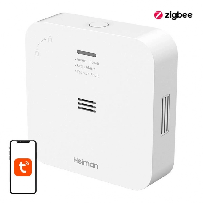 Heiman wifi intelligens szén-monoxid érzékelő