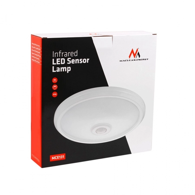 Led plafon 12W mozgásérzékelővel - pir technológia