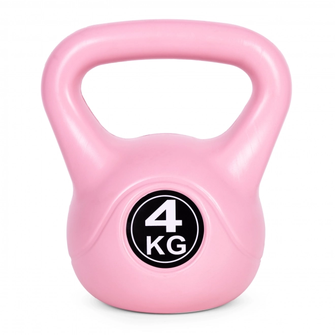 4 kg-os rózsaszín kettlebell edzéshez