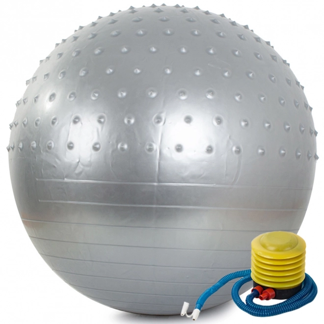 Fitnesz gimnasztikai labda pumpával 55 cm