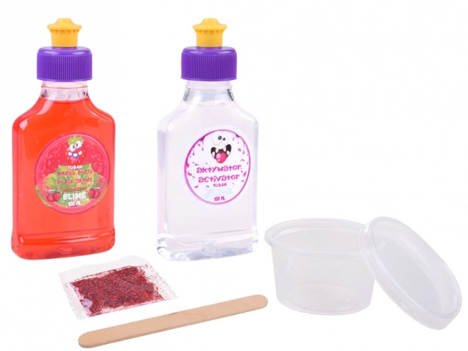 Szuper slime készlet - Eper