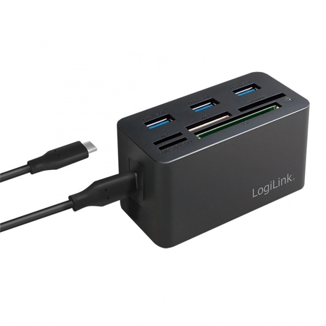 USB3.2 dokkolóállomás 8 porttal, mini fekete