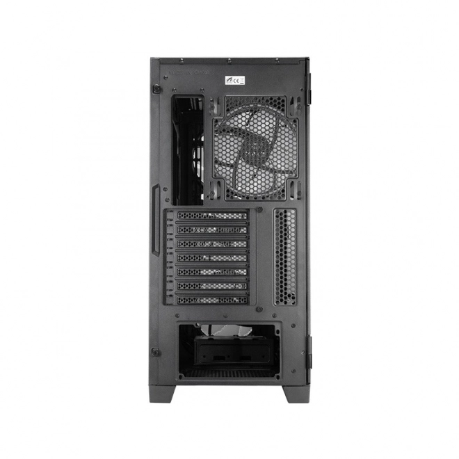 Apex lumo játékszámítógép ház 4 ARGB ventilátorral