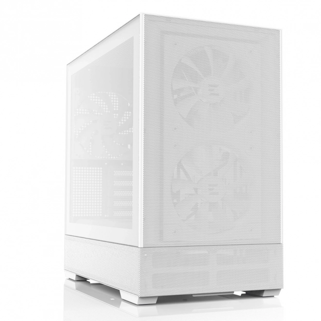 Fehér mATX Mini Torony P30 Air ARGB Ventilátorokkal