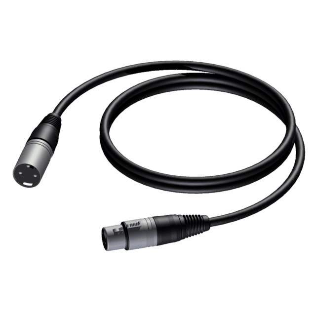 XLR mikrofon kábel 1m