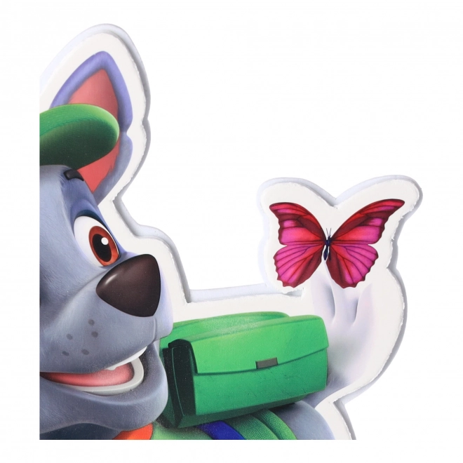 Paw Patrol falidekoráció - Rocky