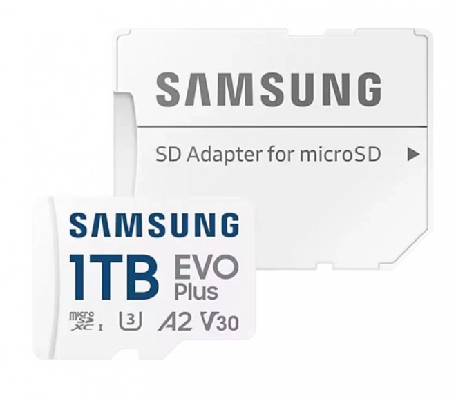 MicroSD kártya EVO Plus adapterrel