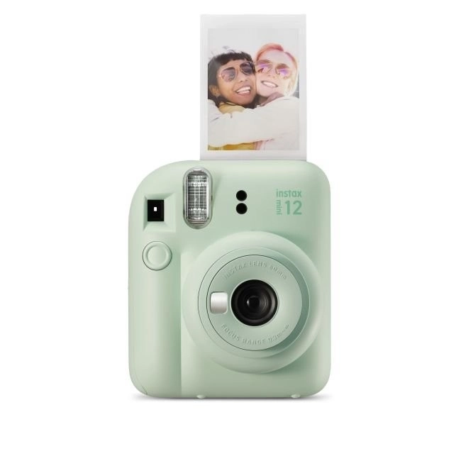 Instax Mini 12 zöld fényképezőgép