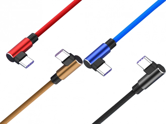 Usb-c típusú c szögletes töltőkábel telefonhoz 1m