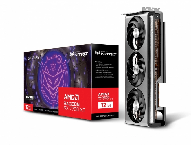 Radeon RX 7700 XT NITRO+ Gaming grafikus kártya