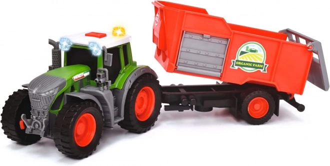 Farm traktor utánfutóval 26 cm