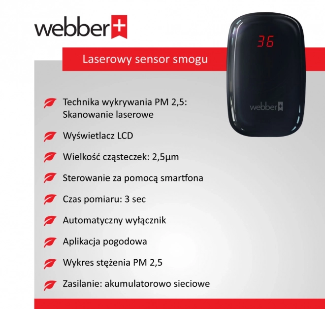 Webber levegőminőség mérő állomás