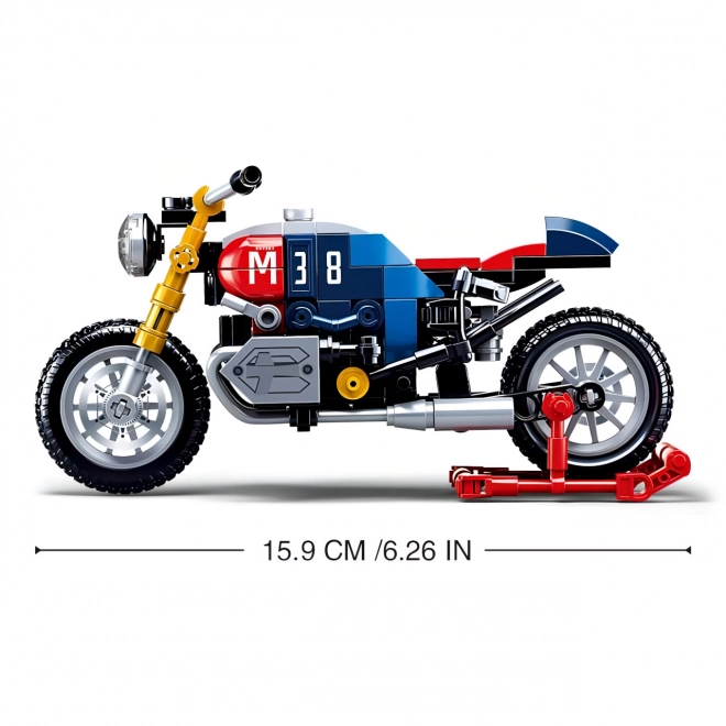 Cafe Racer Motor LEGO kompatibilis Építőkocka - Sluban