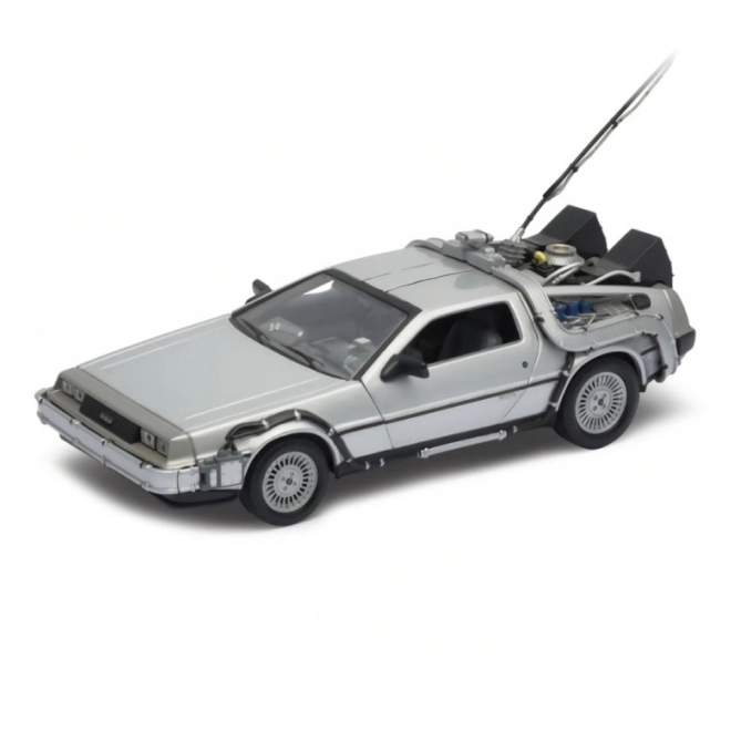 vissza a jövőbe delorean modellautó 1:24 méretarányú