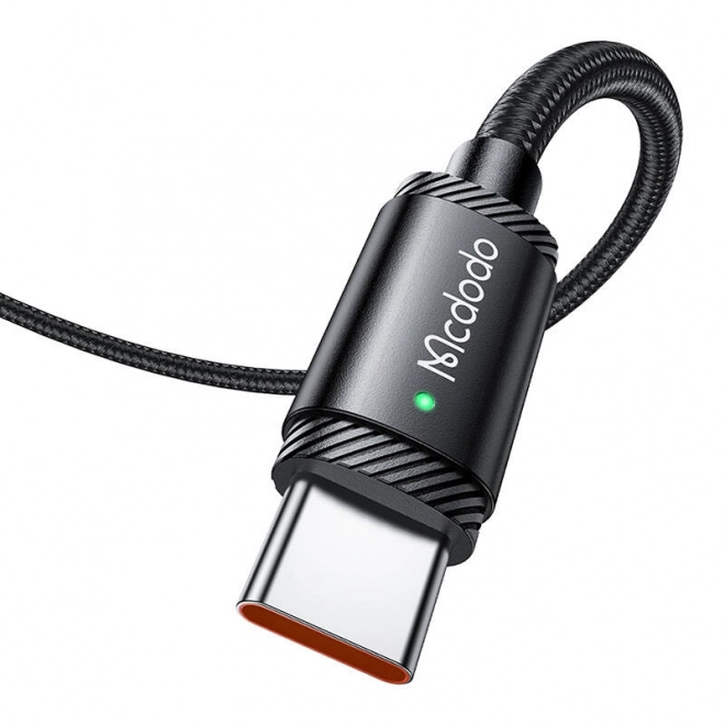 Fekete Mcdodo USB-A - USB-C gyors töltőkábel, 1,5 m, 120W