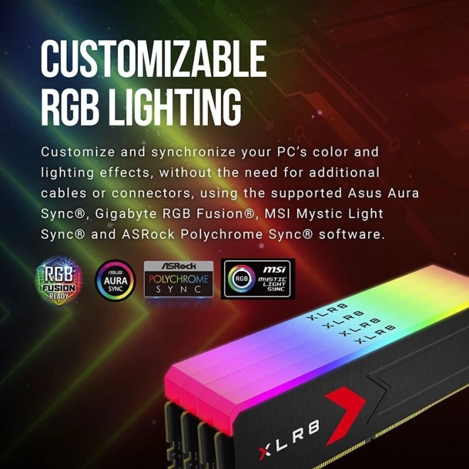 XLR8 Gaming EPIC-X RGB DDR5 32GB memória 6000MHz