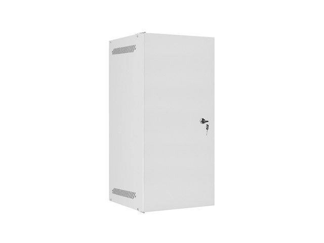 Szürke fali szekrény LANBERG 10U 280x310