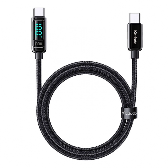 Mcdodo erős 100W USB-C kábel, 1.2m