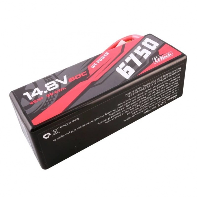 Gens Ace Lipo Akkumulátor 6750 mAh 14,8 V 60C XT90