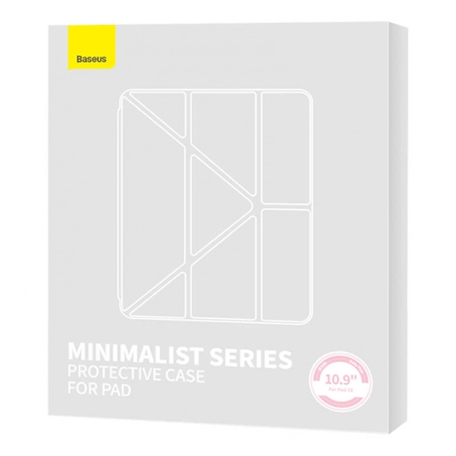 Baseus minimalist baby pink mágneses tok ipad 10 10,9"