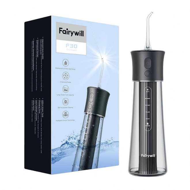 Szájzuhany FairyWill F30 fekete